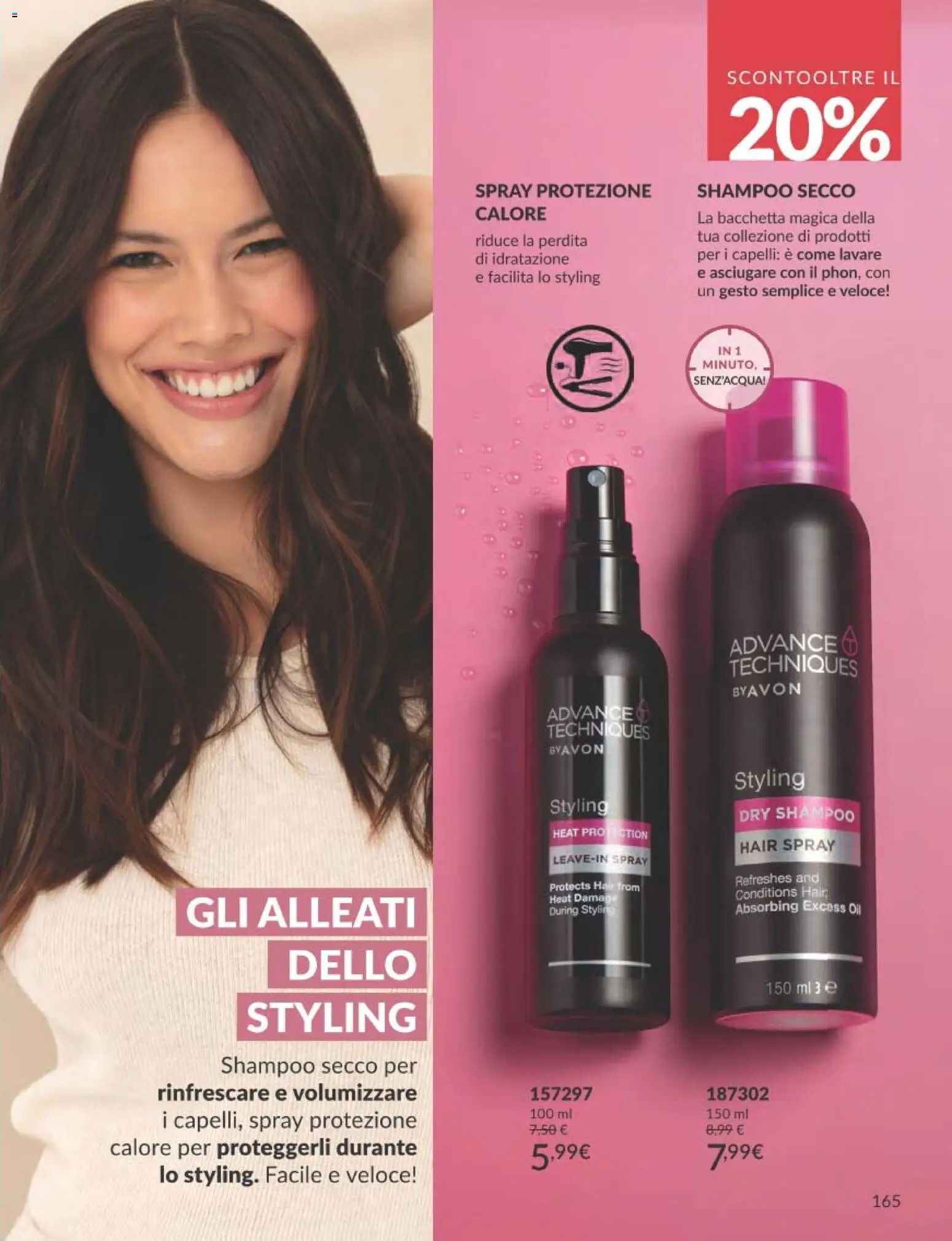Volantino Avon del 31.12.2025 | Pagina: 165 | Prodotti: Shampoo