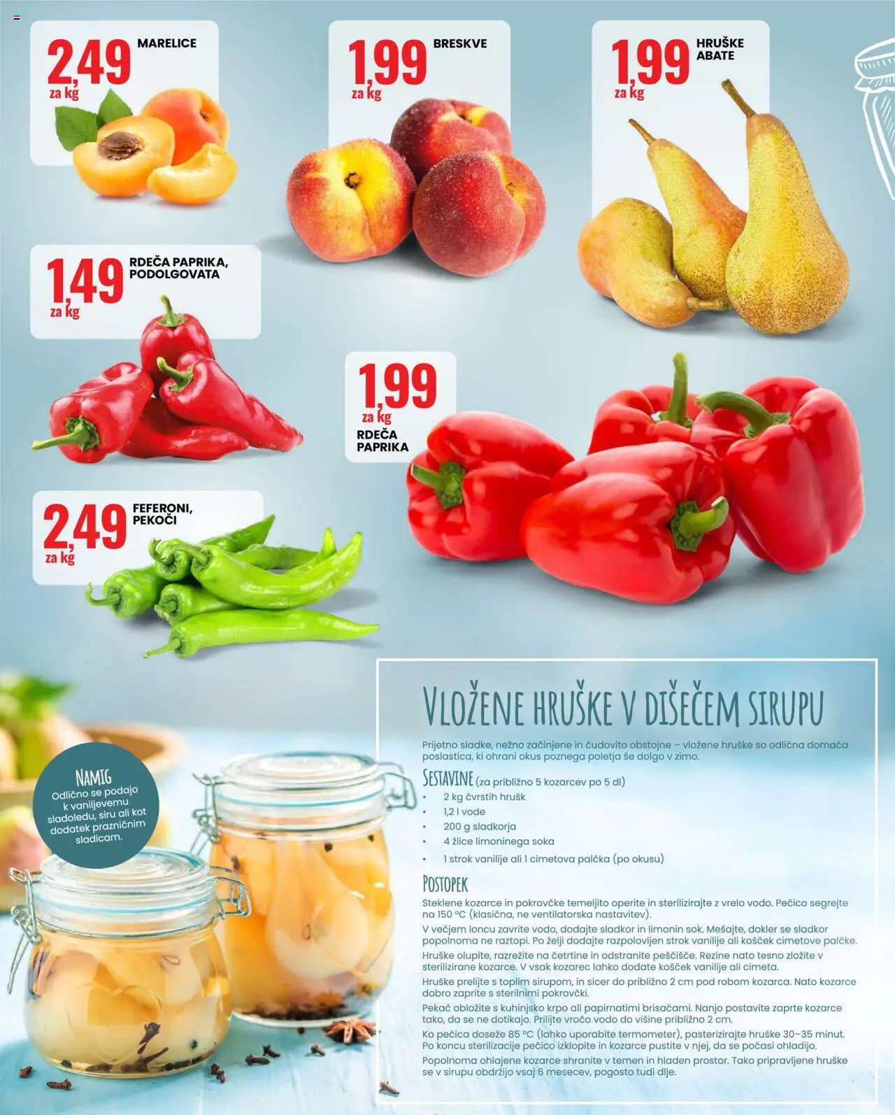 Eurospin katalog │ velja od 07.08.2025 | Stran: 16 | Izdelki: Pecica, Paprika, Marelice, Sladkor