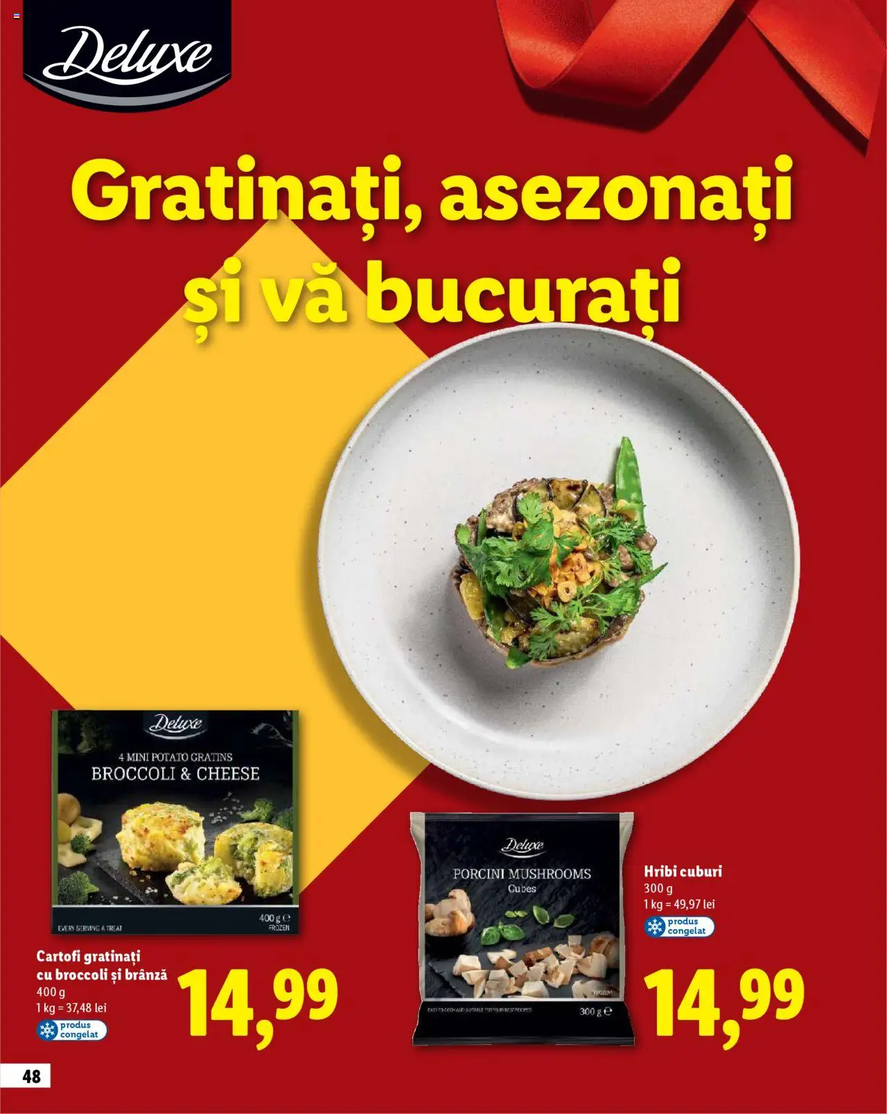 Noul catalog Lidl – valabil de la 23.10.2025 | Pagină: 48 | Produse: Brânză, Cartofi