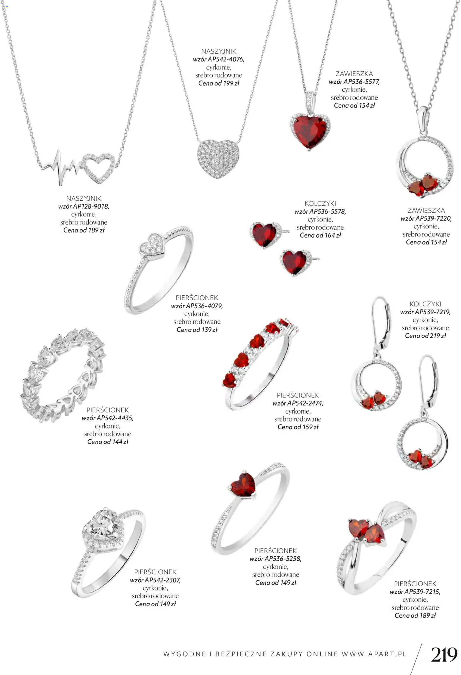 Apart promocje od 04.11.2025 | Strona: 221 | Produkty: Naszyjnik, Pierścionek