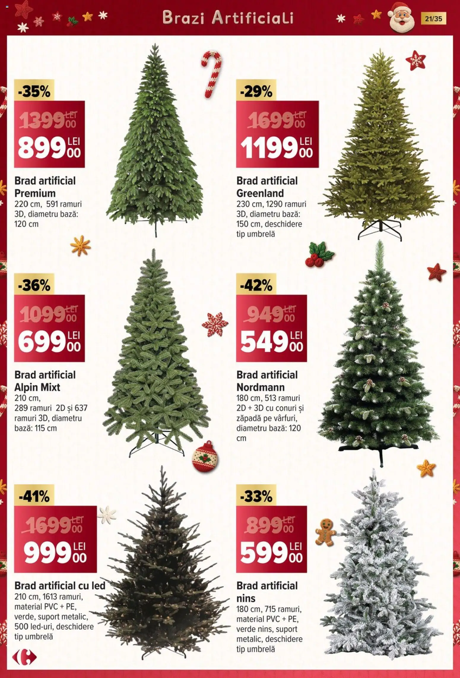 Noul catalog Carrefour – valabil de la 12.11.2025 | Pagină: 21 | Produse: Umbrelă, Babak