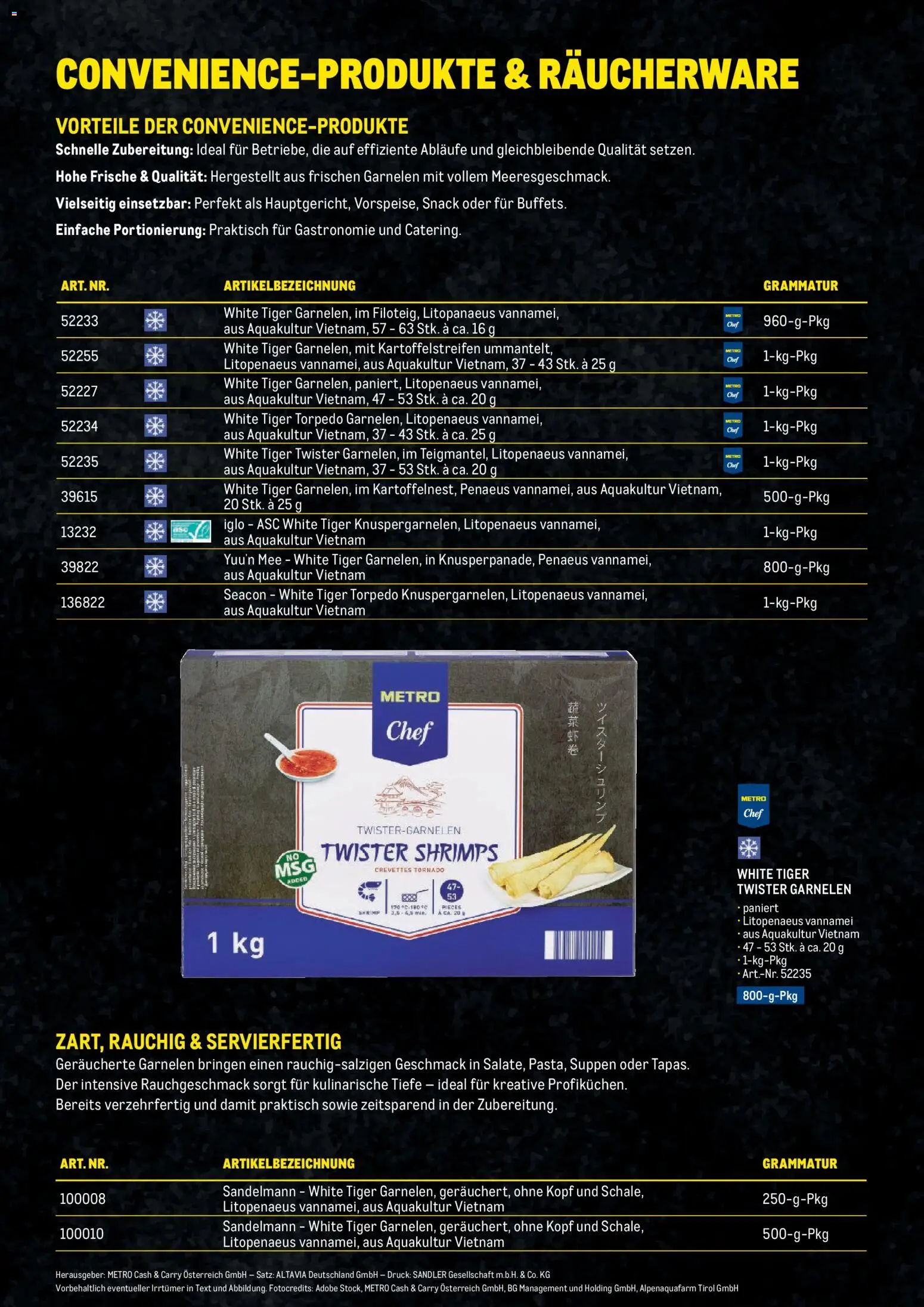 Metro Garnelen Folder gültig ab 27.11.2025 | Seite: 19