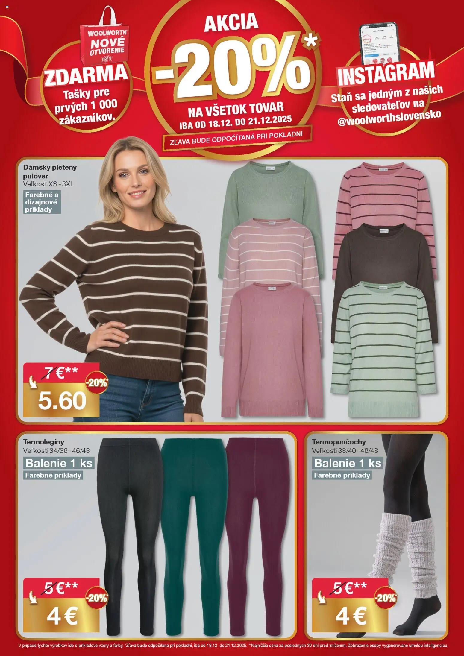 Nové Woolworth akcie – leták je platný od 15.12.2025 | Strana: 3 | Produkty: Stan