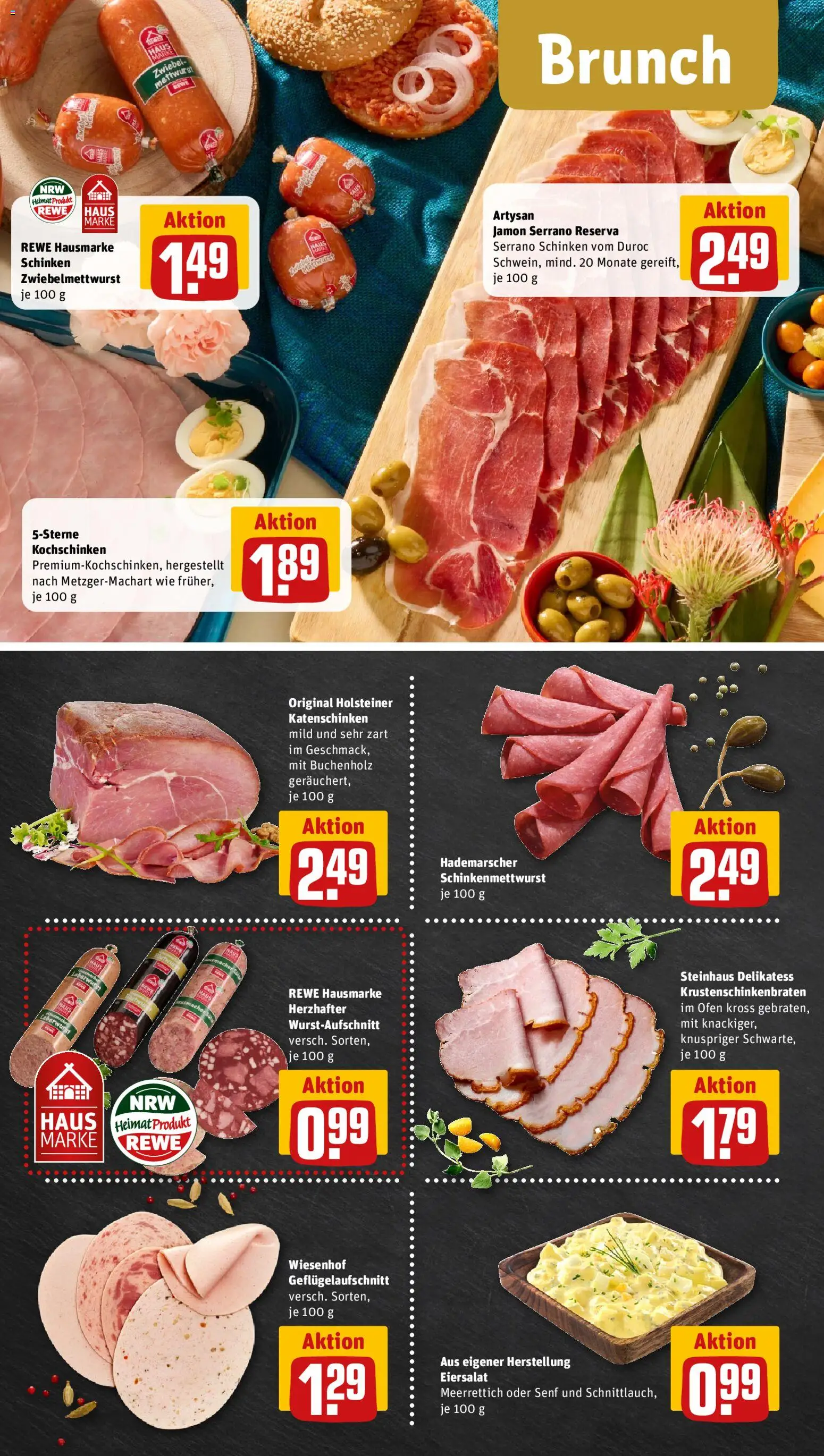 Rewe ihr Kaufpark Prospekt 	 – gültig ab 12.01.2026 | Seite: 8 | Produkte: Ofen, Serrano schinken, Schinken