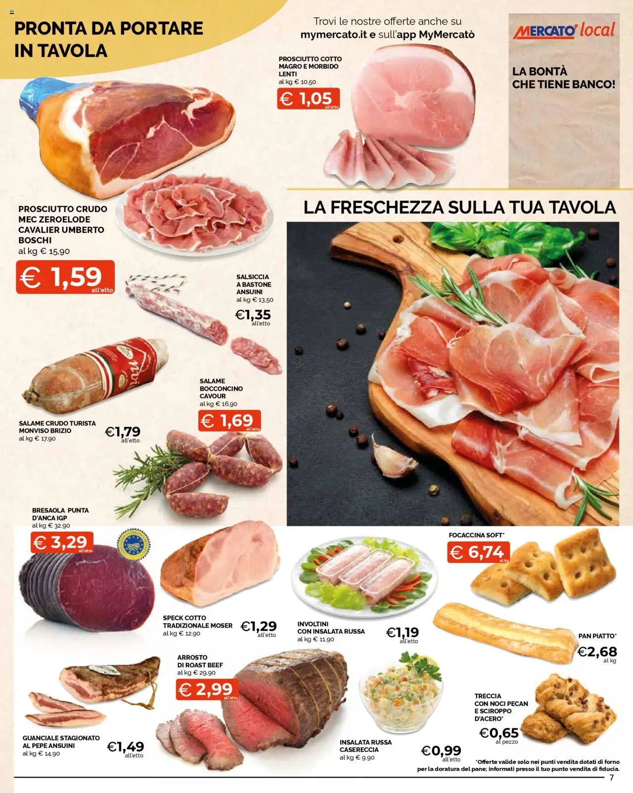 Volantino Mercatò del 18.08.2025 | Pagina: 7