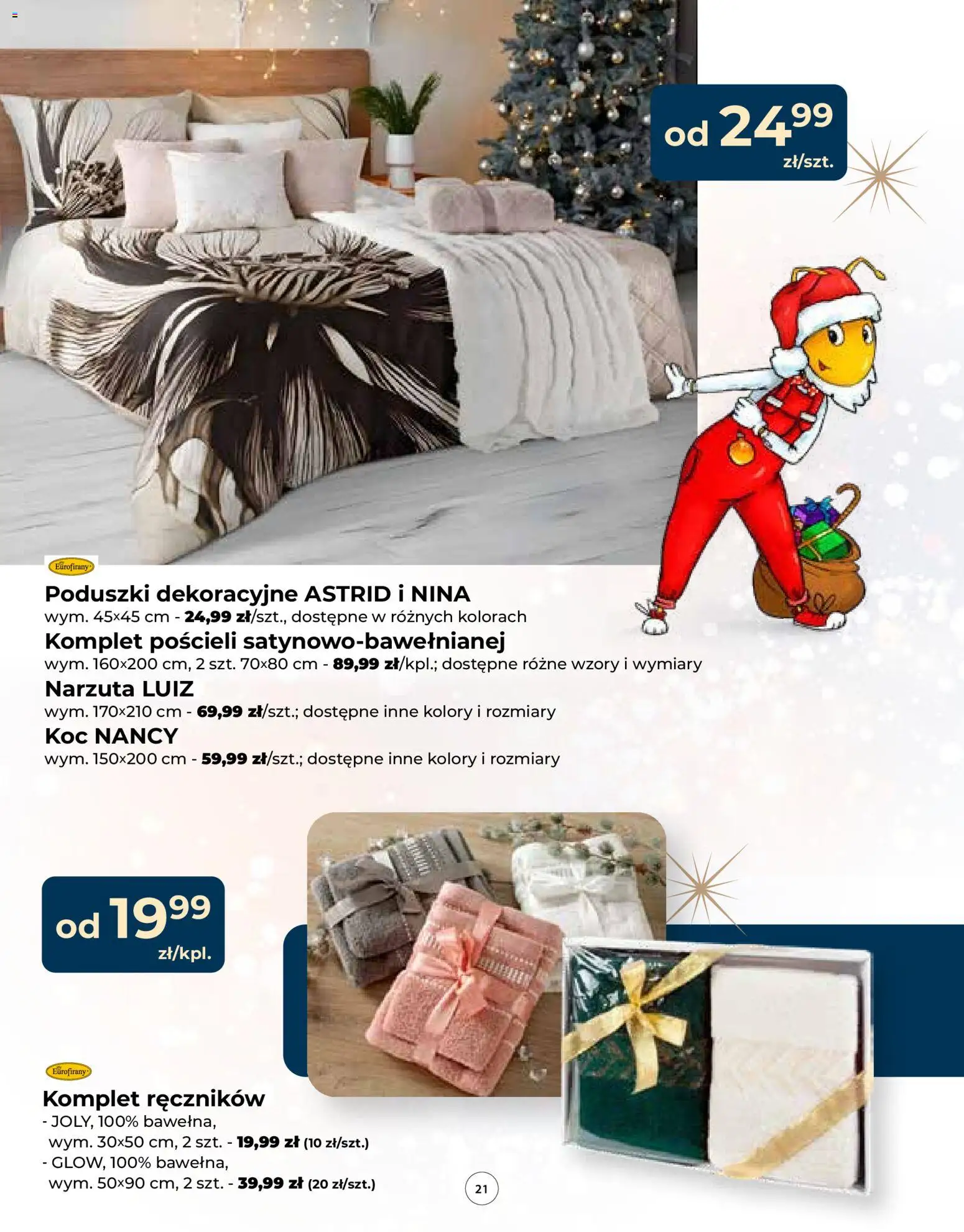 Mrówka Gazetka od 04.12.2025 | Strona: 21 | Produkty: Koc