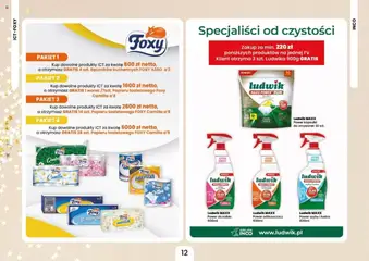 Koliber Gazetka - Katalog targowy od 09.05.2025 | Strona: 12 | Produkty: Ręczniki kuchenne, Papier toaletowy, Cleaner