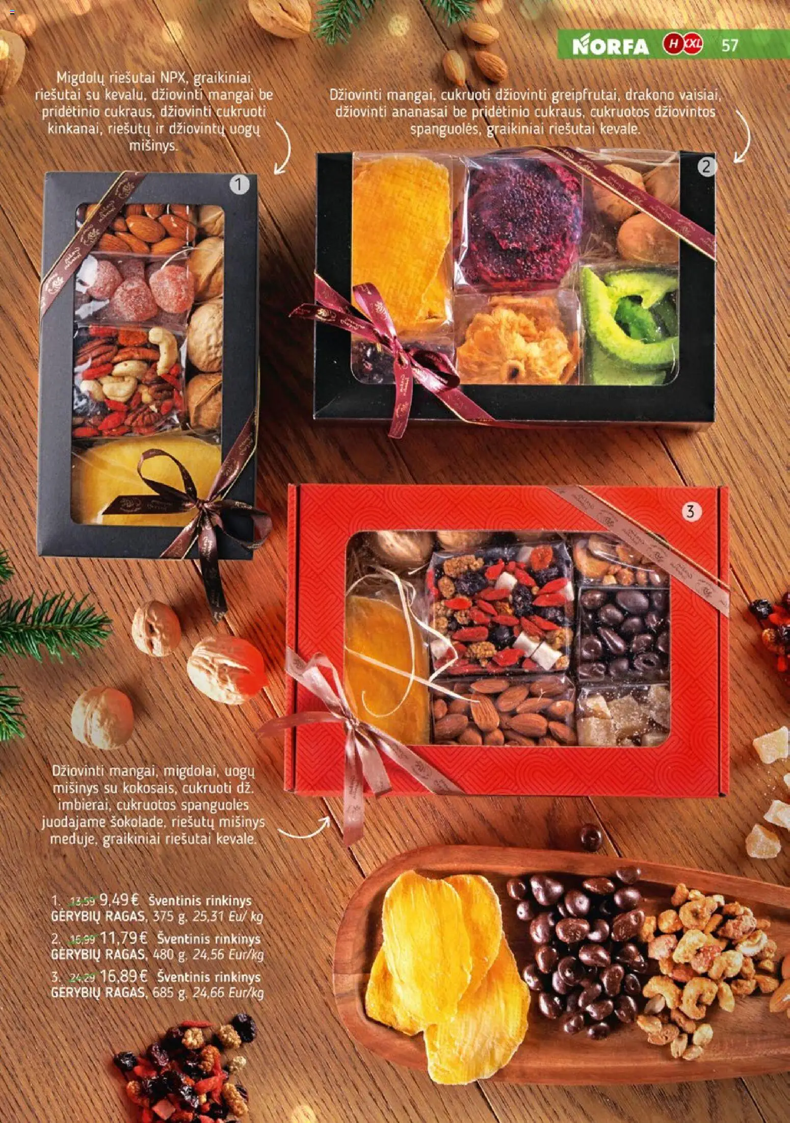 NORFA akcijos nuo 09.12.2025 | Puslapis: 57 | Prekių: Riešutai, Ananasai