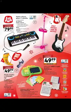 Pogląd oferty "Biedronka gazetka - Kraina zabawek" - ważna od 27.10.2025 | Strona: 25 | Produkty: Mango, Tablet, Mikrofon, Banan