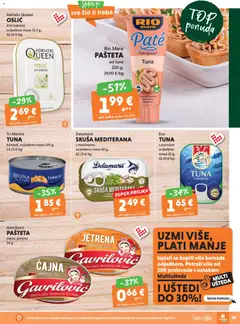 Katalog Studenac - Pregled kataloga iz trgovine Studenac, vrijedi od 18.03.2026 | Stranica: 19 | Proizvodi: Skuša, Bakalar, Oslić, Tuna