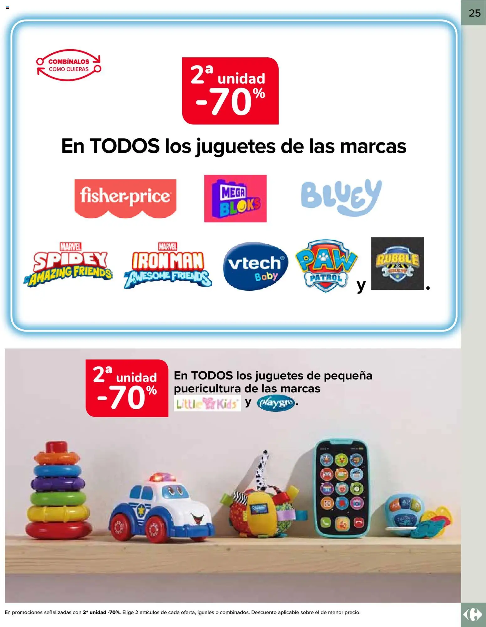 Carrefour Bebé │ válido desde el 25.02.2026 | Página: 25 | Productos: Juguetes