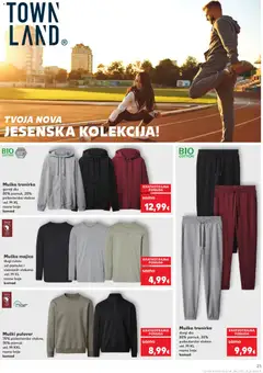 Muška majica, dugi rukav od pamuka i viskoznih vlakana vel. M-XL razne boje komad - Pregled kataloga iz trgovine Kaufland, vrijedi od 29.10.2025 | Stranica: 21