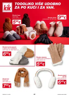 Katalog Kik - Pregled kataloga iz trgovine Kik, vrijedi od 13.10.2025 | Stranica: 22