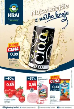 Kraj leták - náhľad platný od 31.07.2025