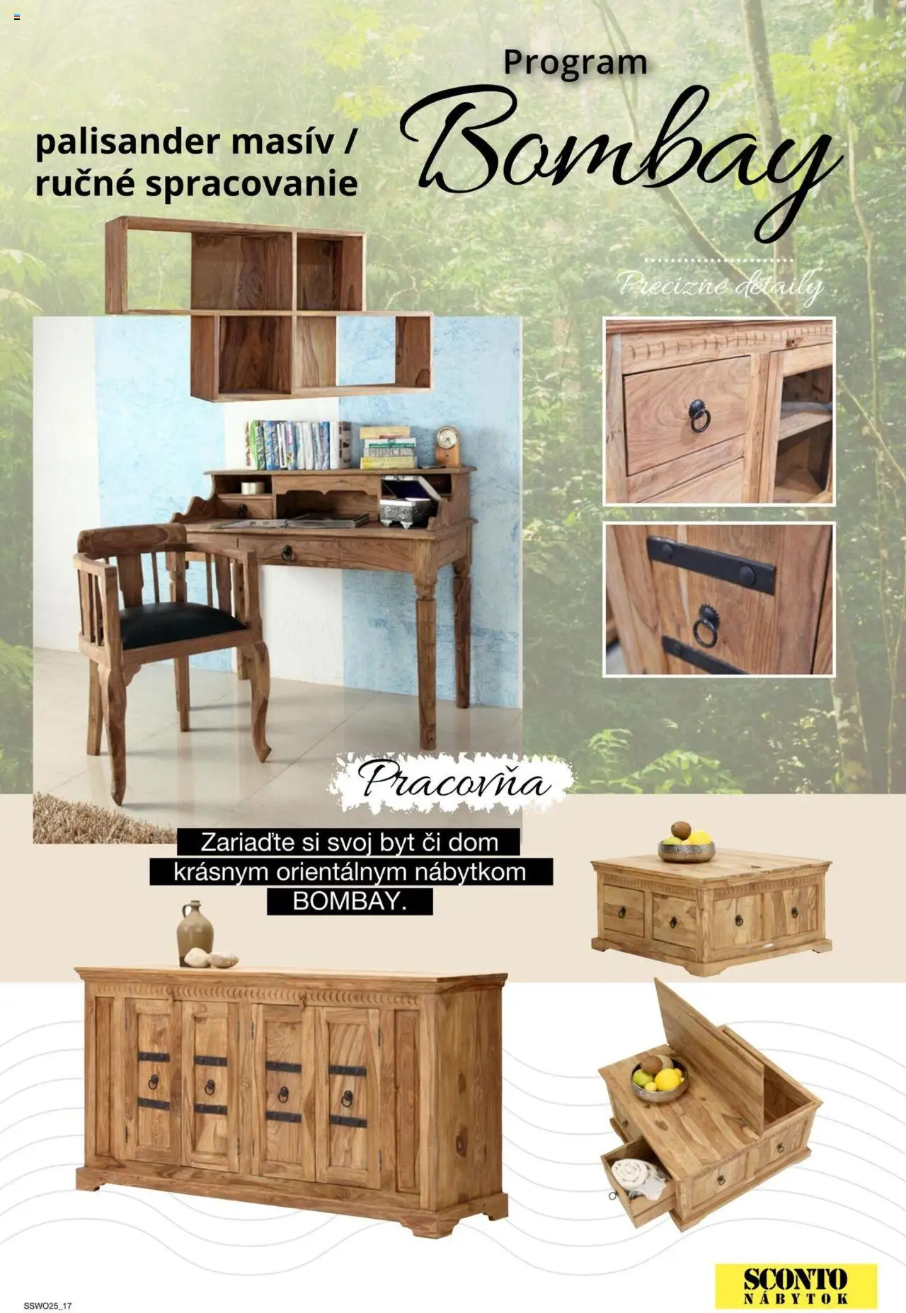 Nové Sconto nábytok akcie – leták je platný od 26.02.2025 | Strana: 17 | Produkty: Nábytok