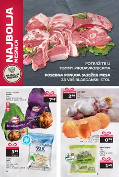 Tommy - Blagdanska Super ponuda - Pregled kataloga iz trgovine Tommy, vrijedi od 15.12.2025 | Stranica: 4 | Proizvodi: Vindija, Luk, Kupus, Oslić