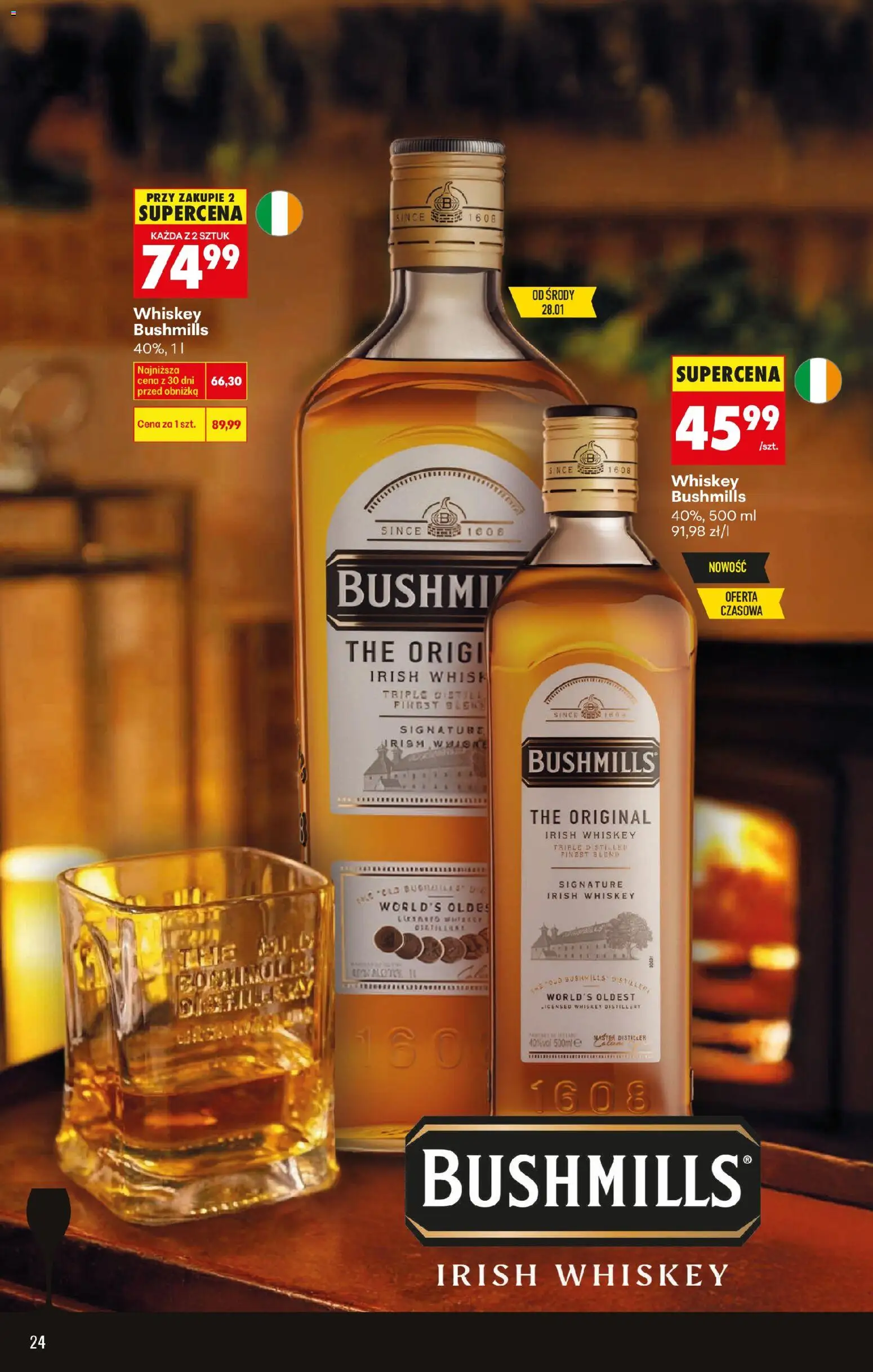 Biedronka gazetka - Czas na toast od 26.01.2026 | Strona: 24