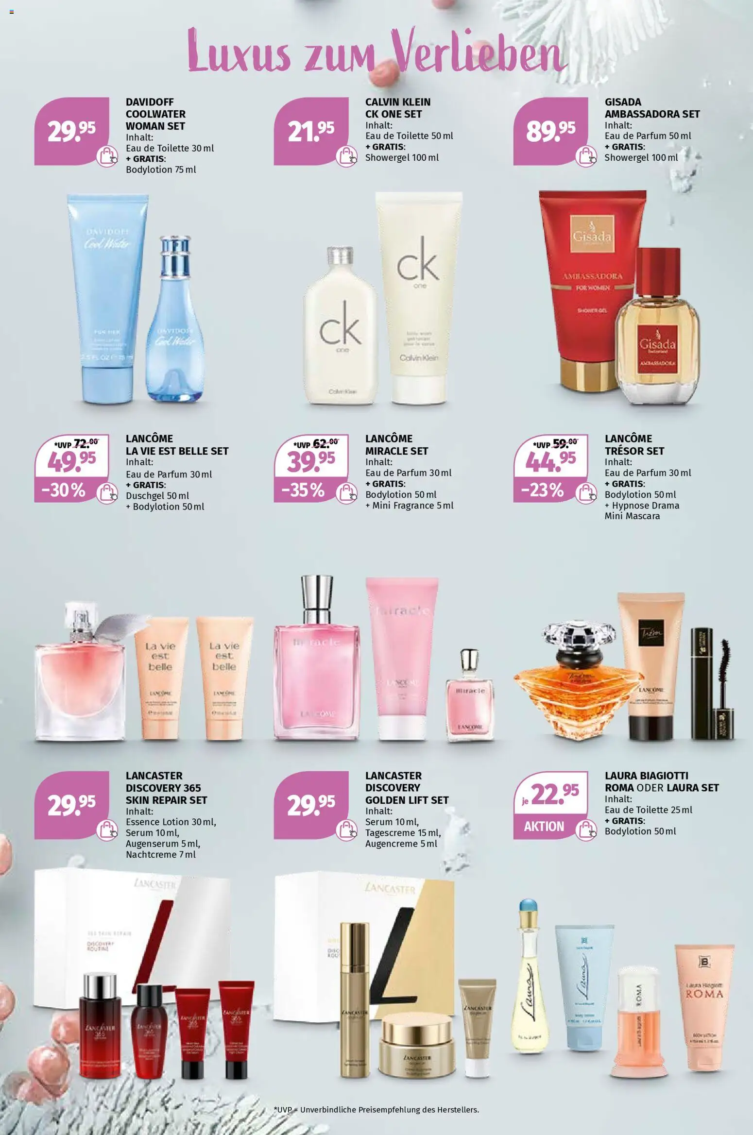Müller Parfümerie Angebote gültig ab 10.11.2025 | Seite: 2 | Produkte: Toilette, Parfüm, Eau de Toilette, Duschgel