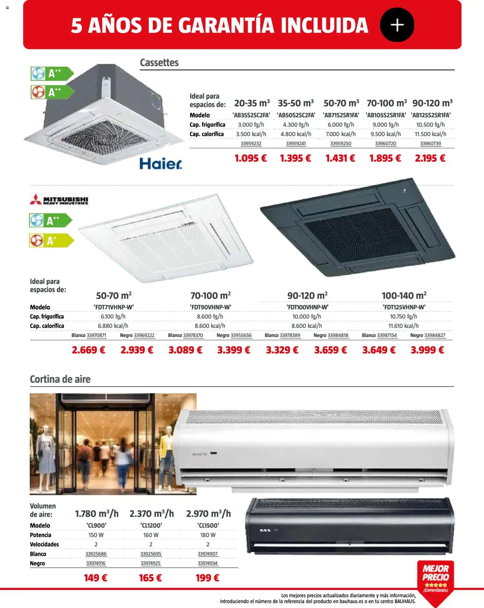 Bauhaus Climatización │ válido desde el 08.04.2026 | Página: 23 | Productos: Cortina