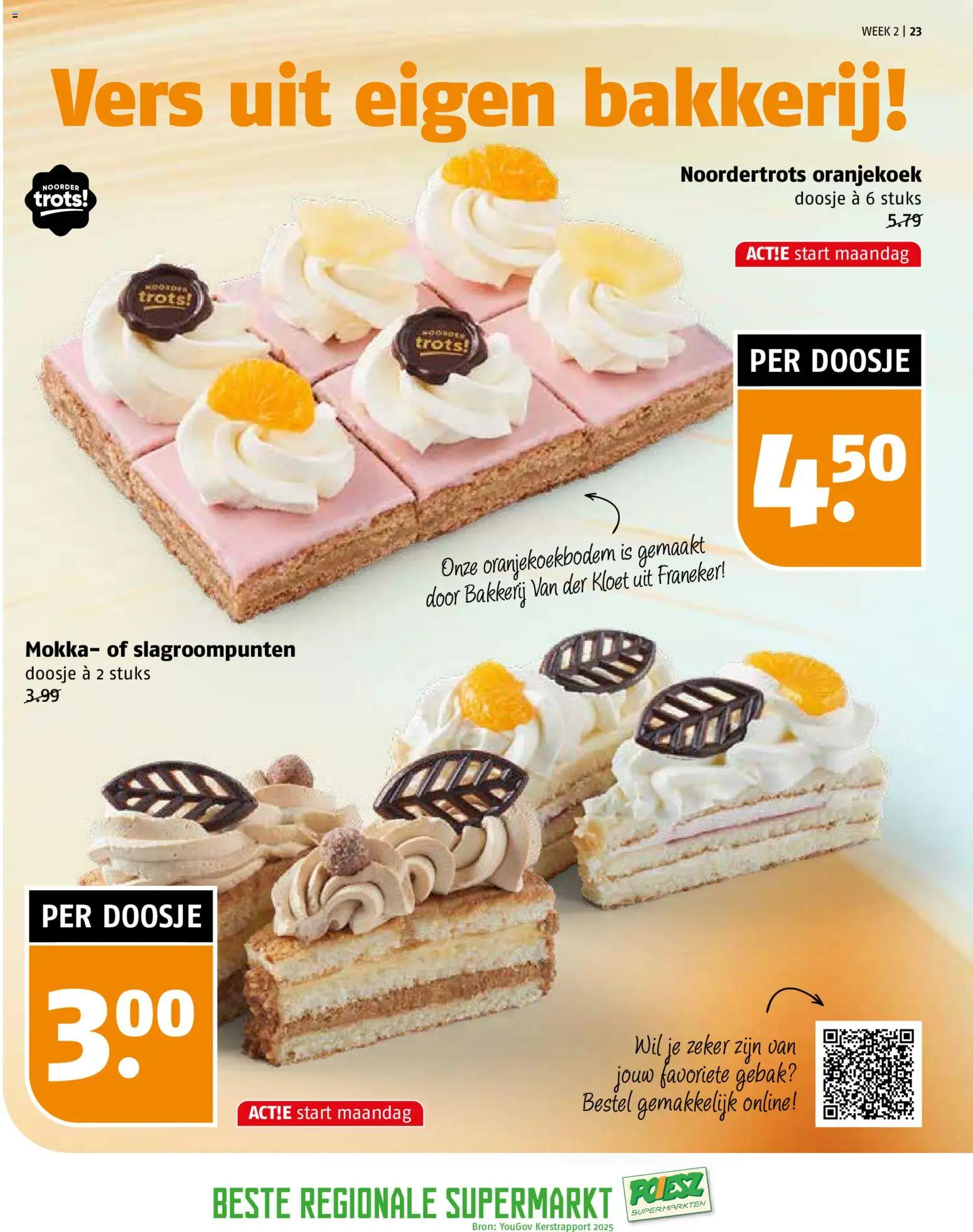 {H1} | Pagina: 23 | Producten: Bakkerij, Gebak