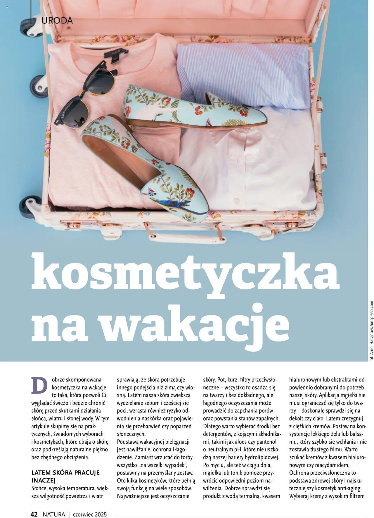 Drogerie Natura Gazetka - Magazyn Klubu Natura 06 od 01.06.2025 | Strona: 42 | Produkty: Kosmetyki, Aloes, Woda, Tonik