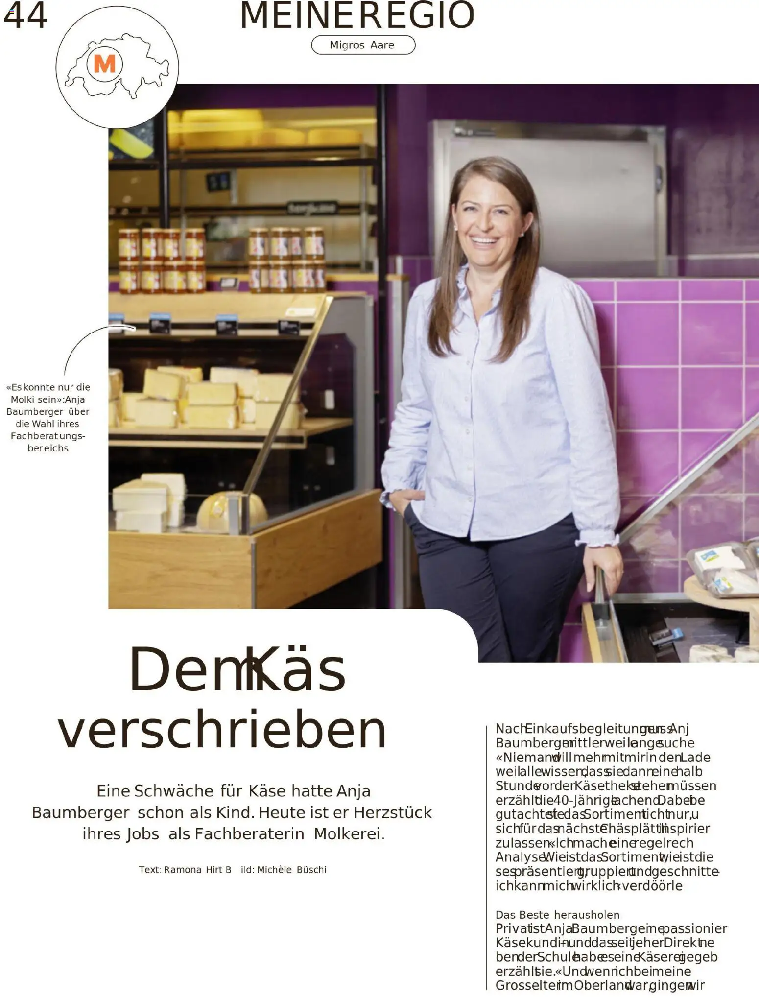 Migros Migros-Magazin-44-2025-d-AA – gültig ab 27.10.2025 | Seite: 44 | Produkte: Käse