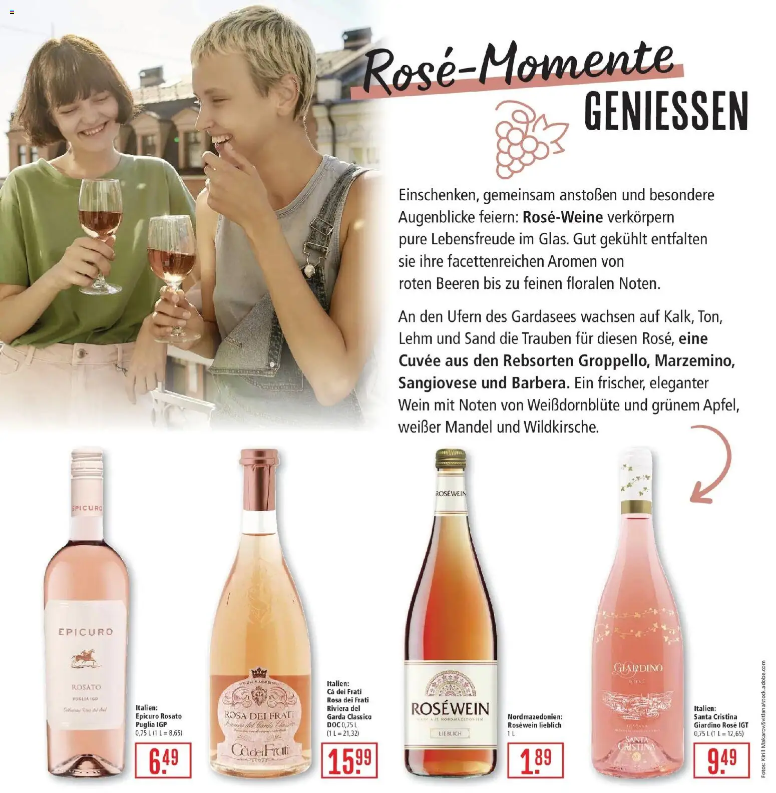 Marktkauf Prospekt Ostfildern	 – gültig ab 13.04.2026 | Seite: 24 | Produkte: Trauben, Rosewein, Wein