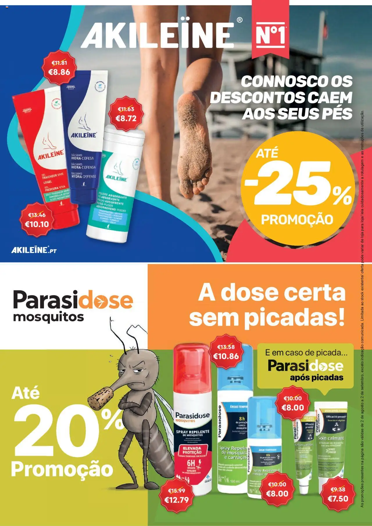 Auchan - Relaxe e cuide de si │ válido de 01.08.2025 | Página: 26 | Produtos: Pó, Polvo, Repelente