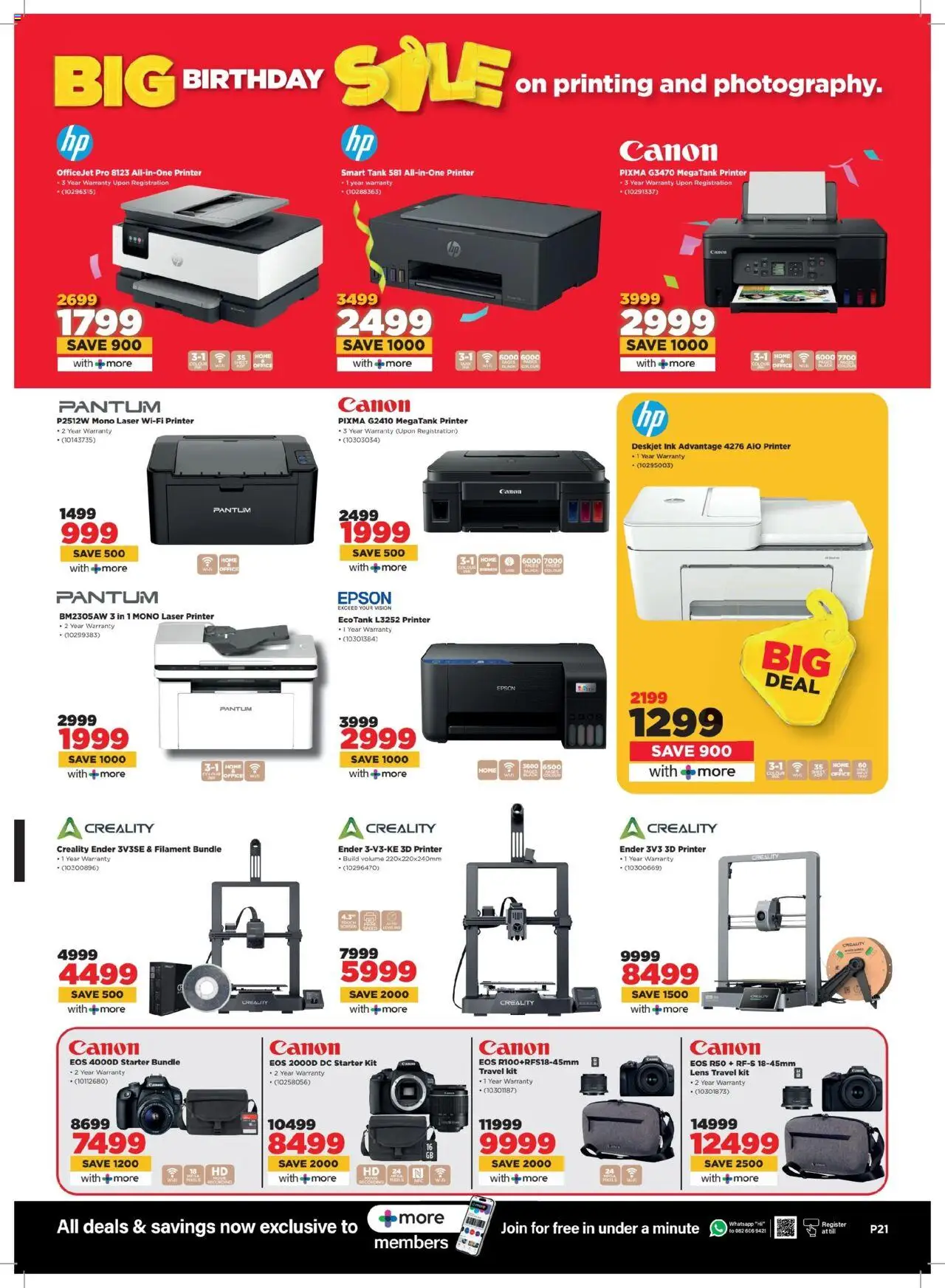 New HiFi Corp catalogue – valid from 25.09.2025 | Page: 21 | Products: Printer, Tank