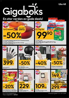 Forhåndsvisning av Gigaboks - Black Friday  gyldig fra 24.11.2025