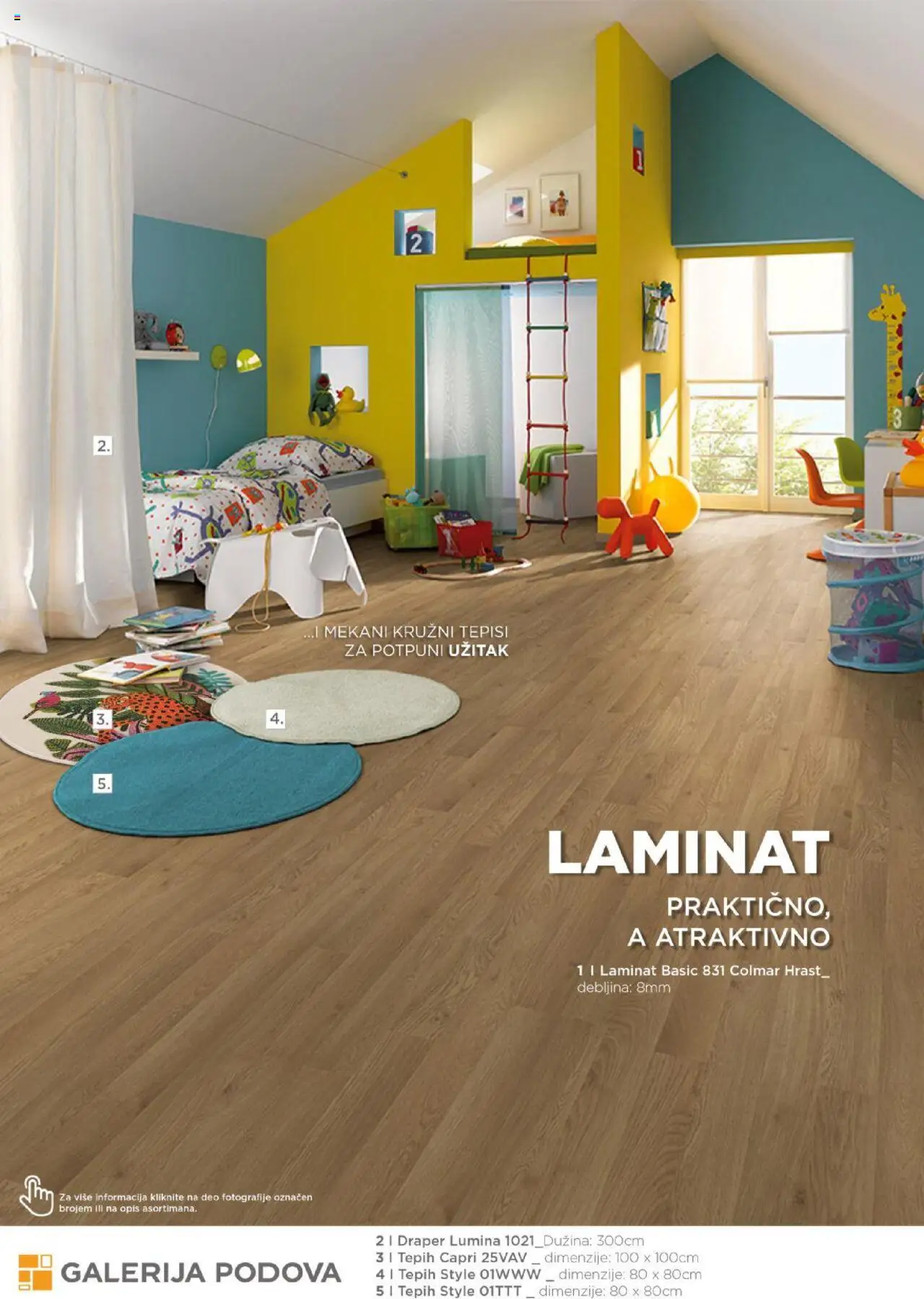 Galerija Podova katalog - važi od 31.01.2025 | Strana: 76 | Proizvode: Tepih