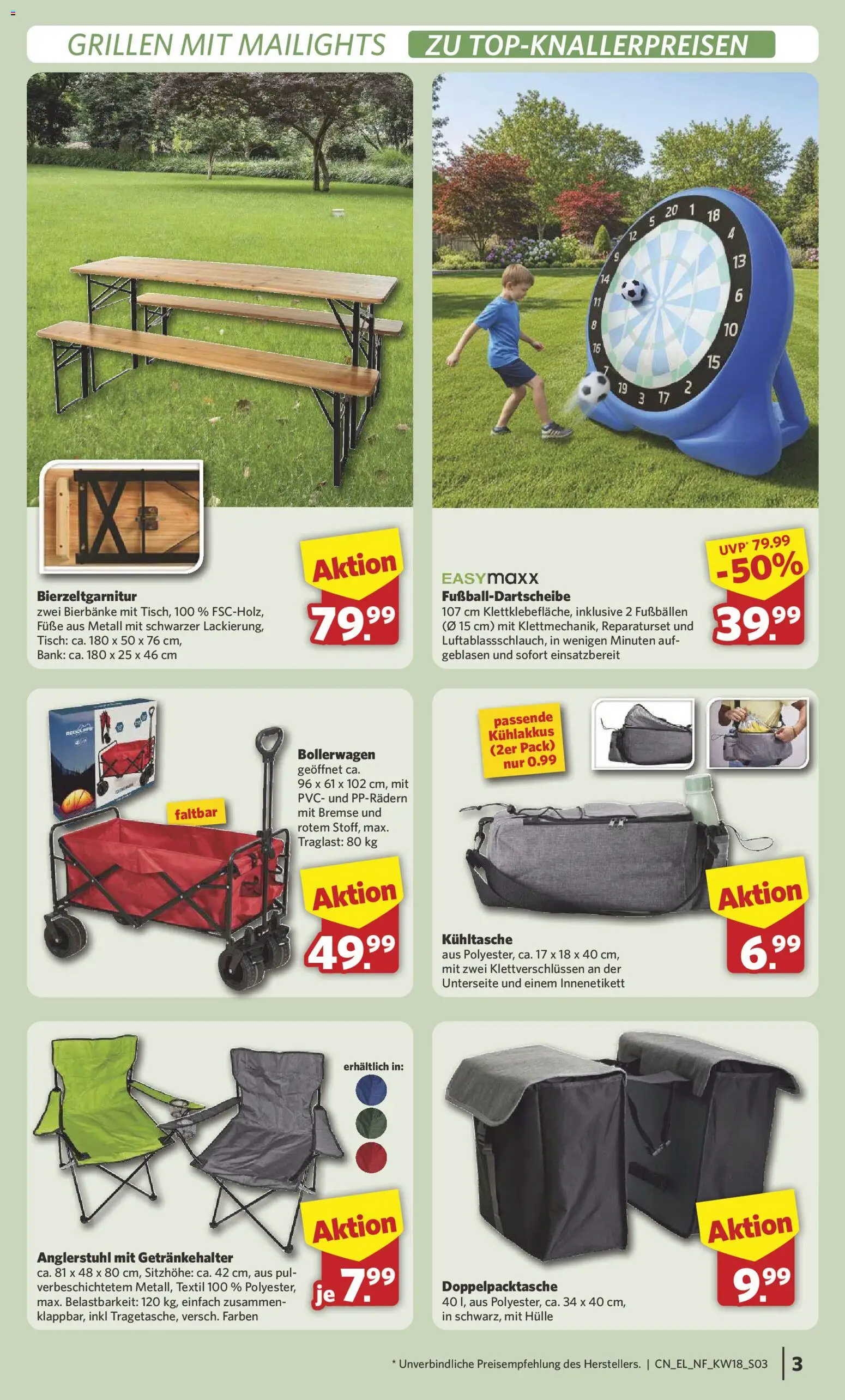 Combi Sonderangebote – gültig ab 27.04.2026 | Seite: 3 | Produkte: Hülle, Tisch