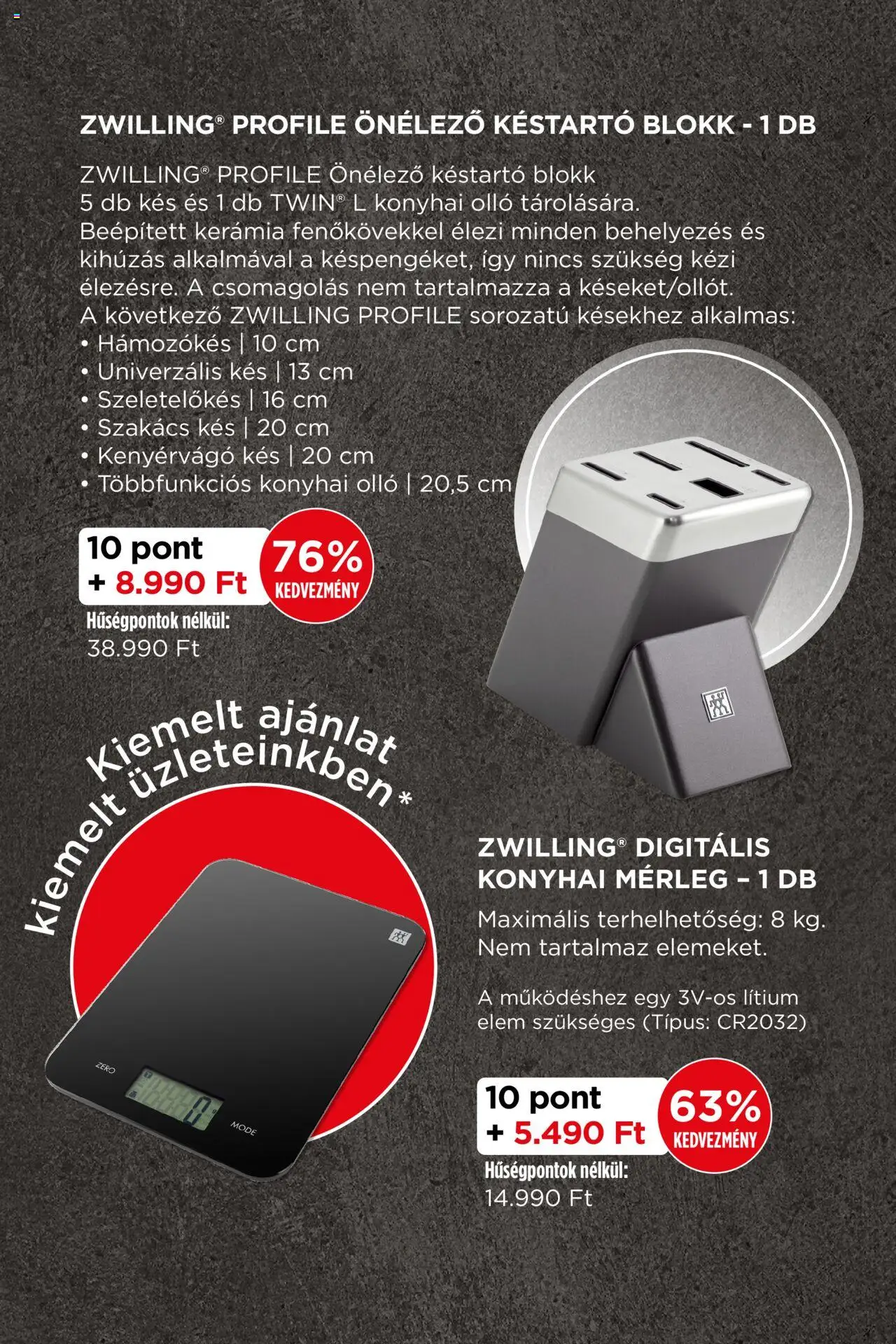 Interspar akciós ujság - amely érvényes a következő dátumtól: 02.10.2025 | Oldal: 3 | Termékek: Késtartó, Kés