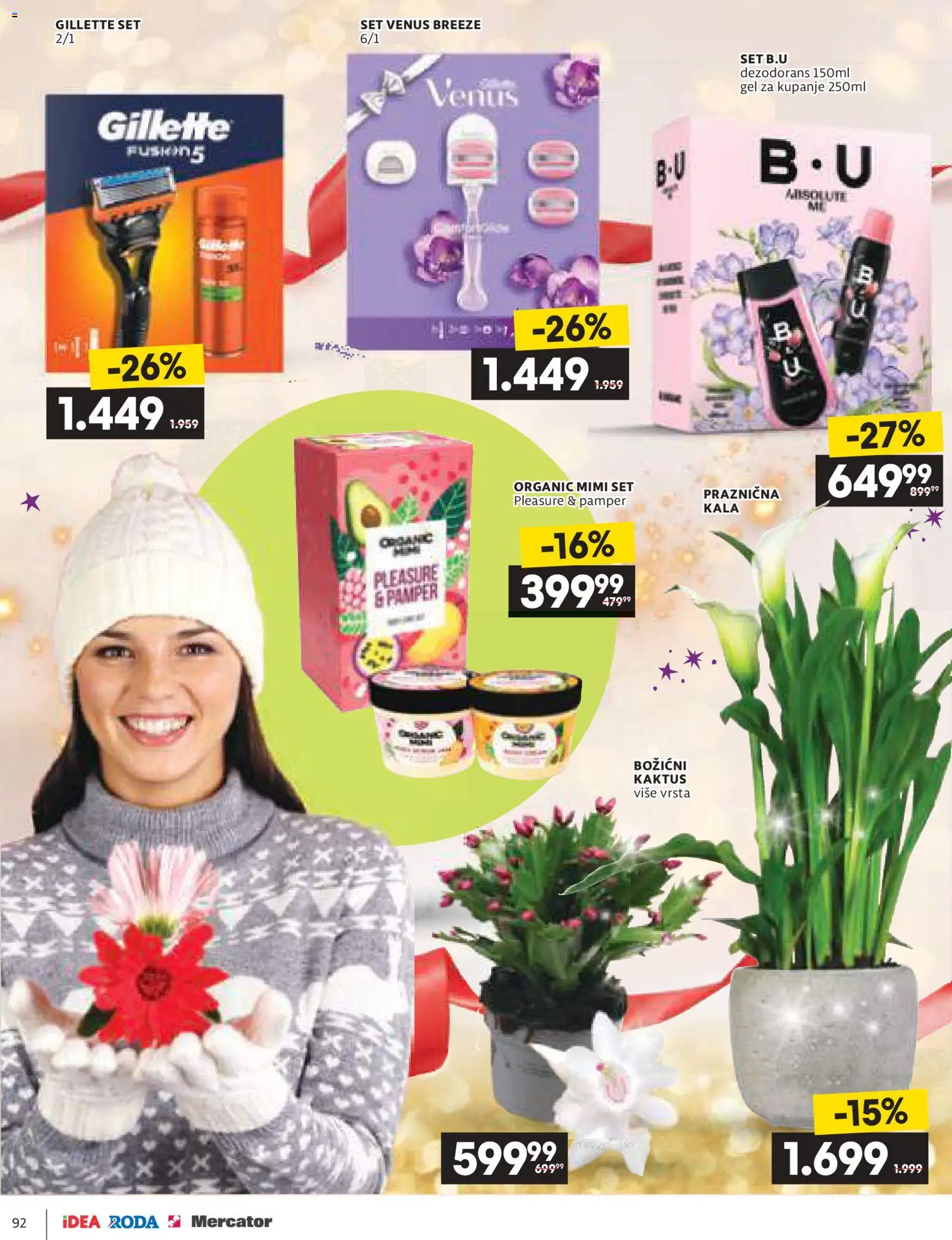 Idea katalog - važi od 11.12.2025 | Strana: 92 | Proizvode: Gillette, Dezodorans