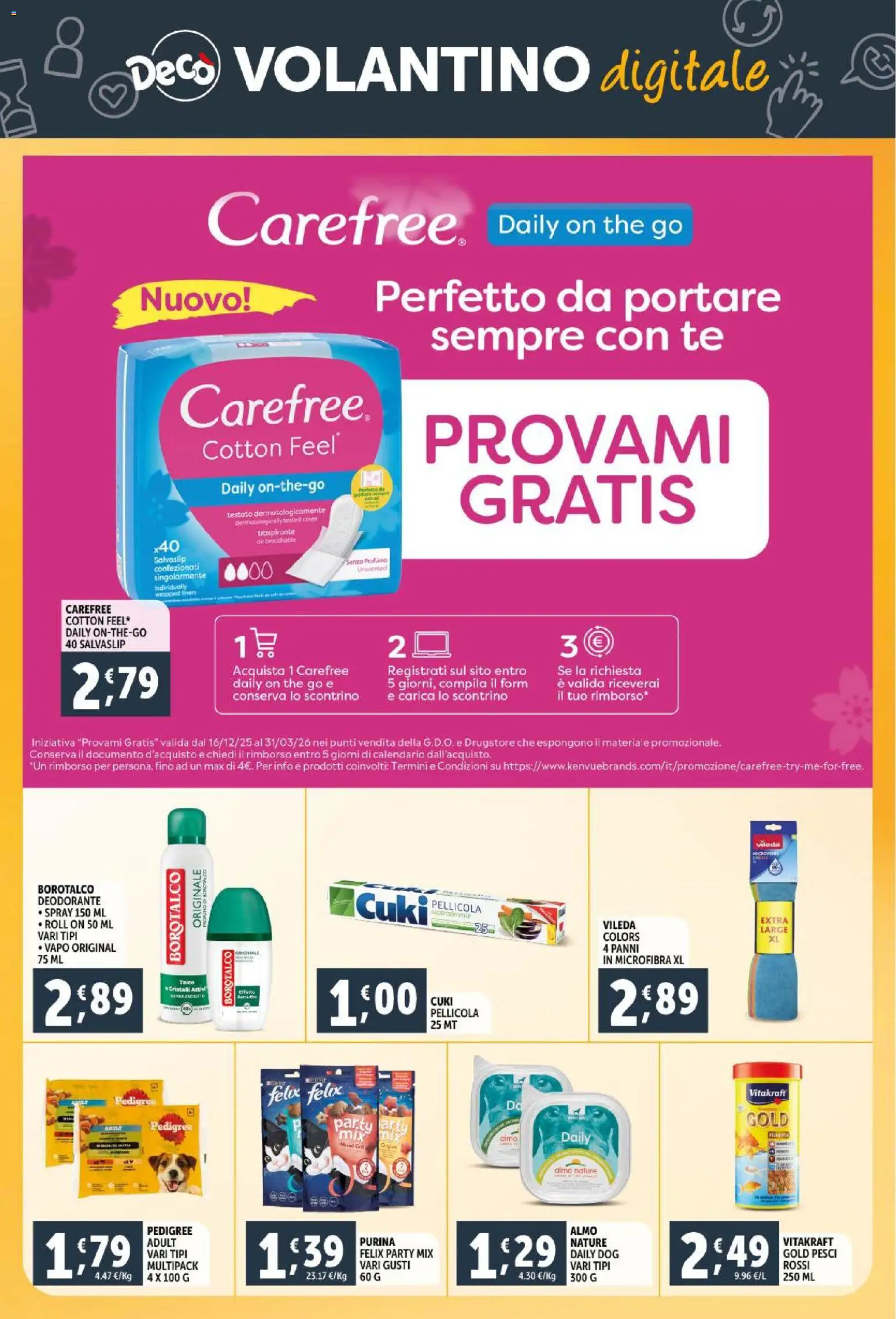 Volantino Decò del 20.01.2026 | Pagina: 29 | Prodotti: Deodorante, Talco, The, Profumo