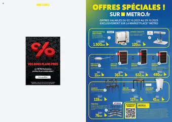 METRO - Prévisualisation de METRO - Offres spéciales - Exclusivités Marketplace valide à partir de 02.10.2025