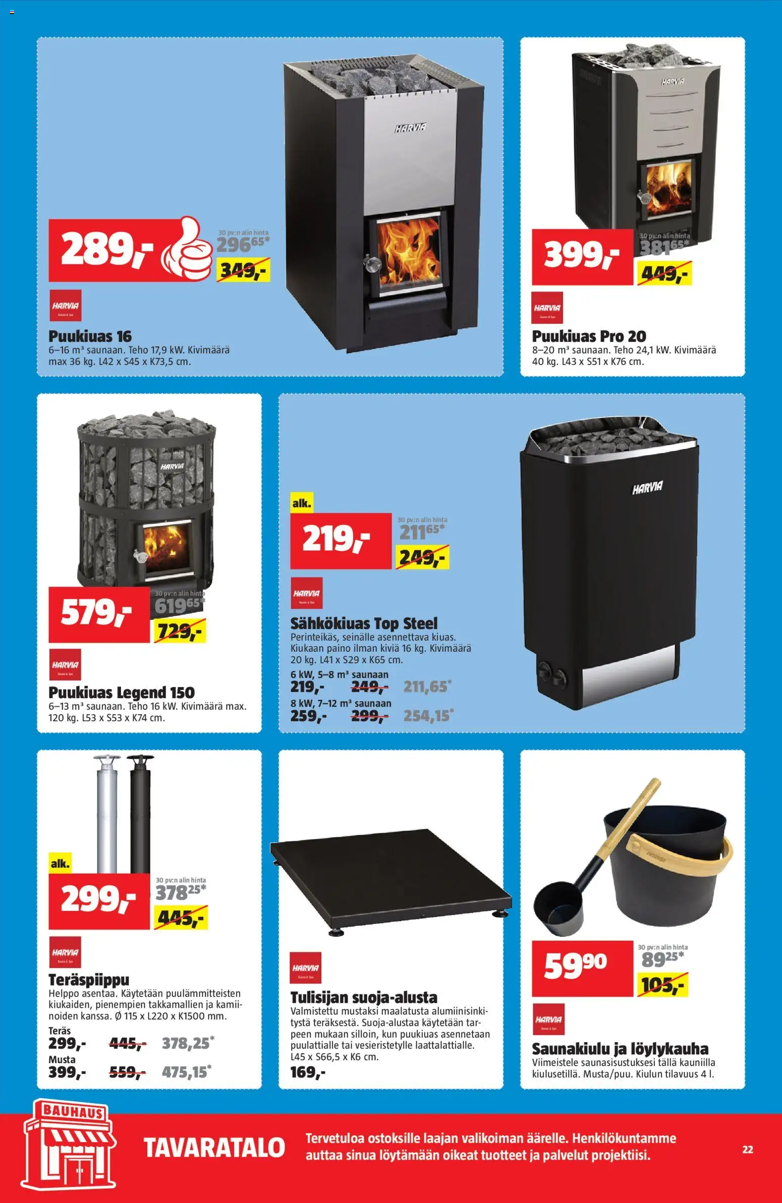 Bauhaus tarjoukset – voimassa 31.03.2026 alkaen | Sivu: 22