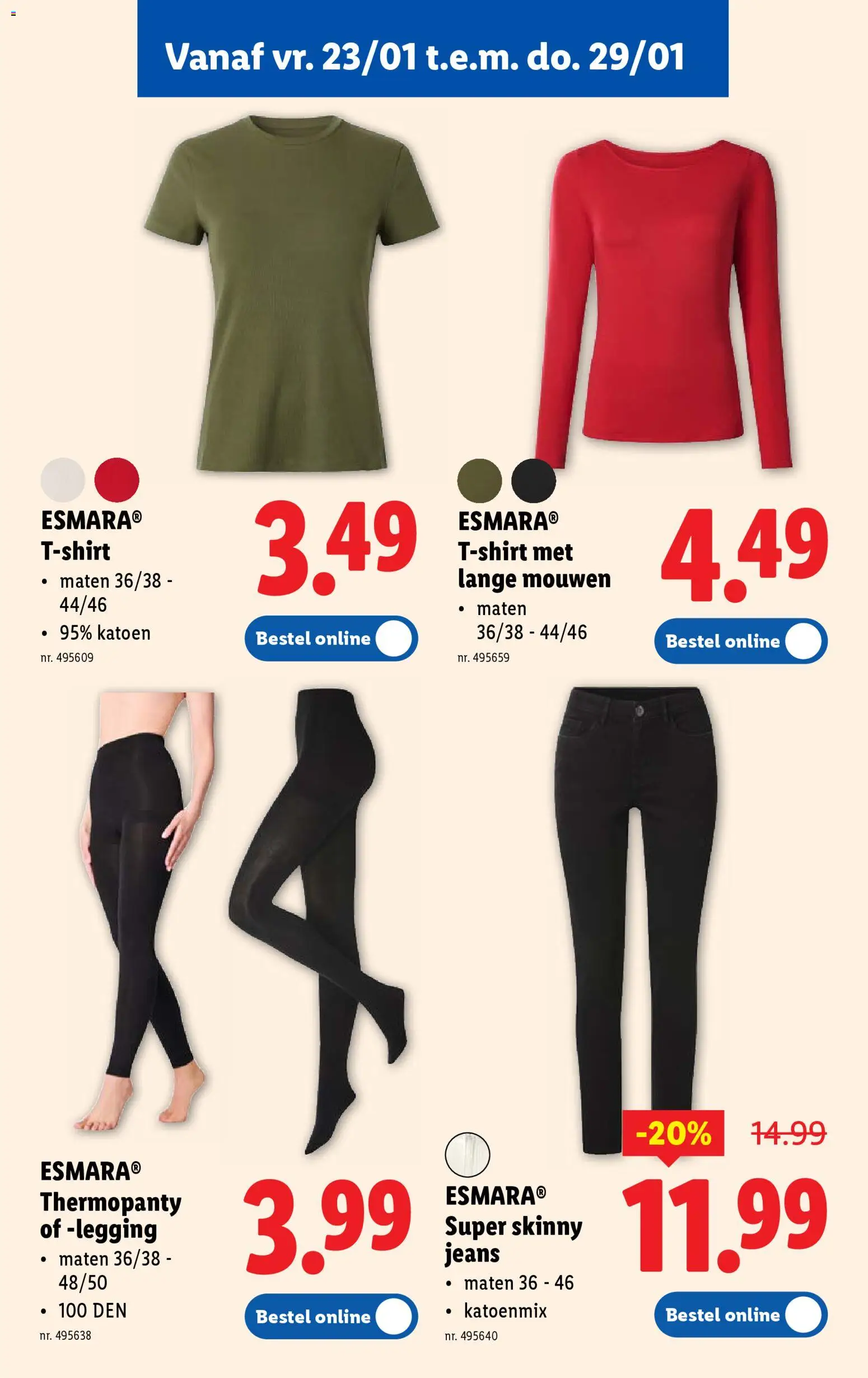 {H1} | Pagina: 49 | Producten: Legging