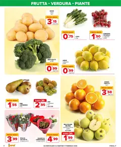 Anteprima del volantino Volantino Iperal	 valido a partire dal 04.02.2026 | Pagina: 2 | Prodotti: Mele, Arance, Broccoletti, Vaso