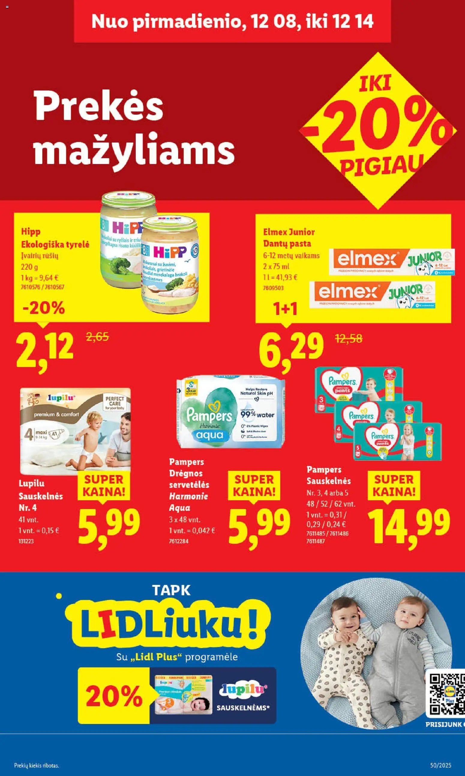 LIDL akcijos nuo 08.12.2025 | Puslapis: 41 | Prekių: Grietinėlė