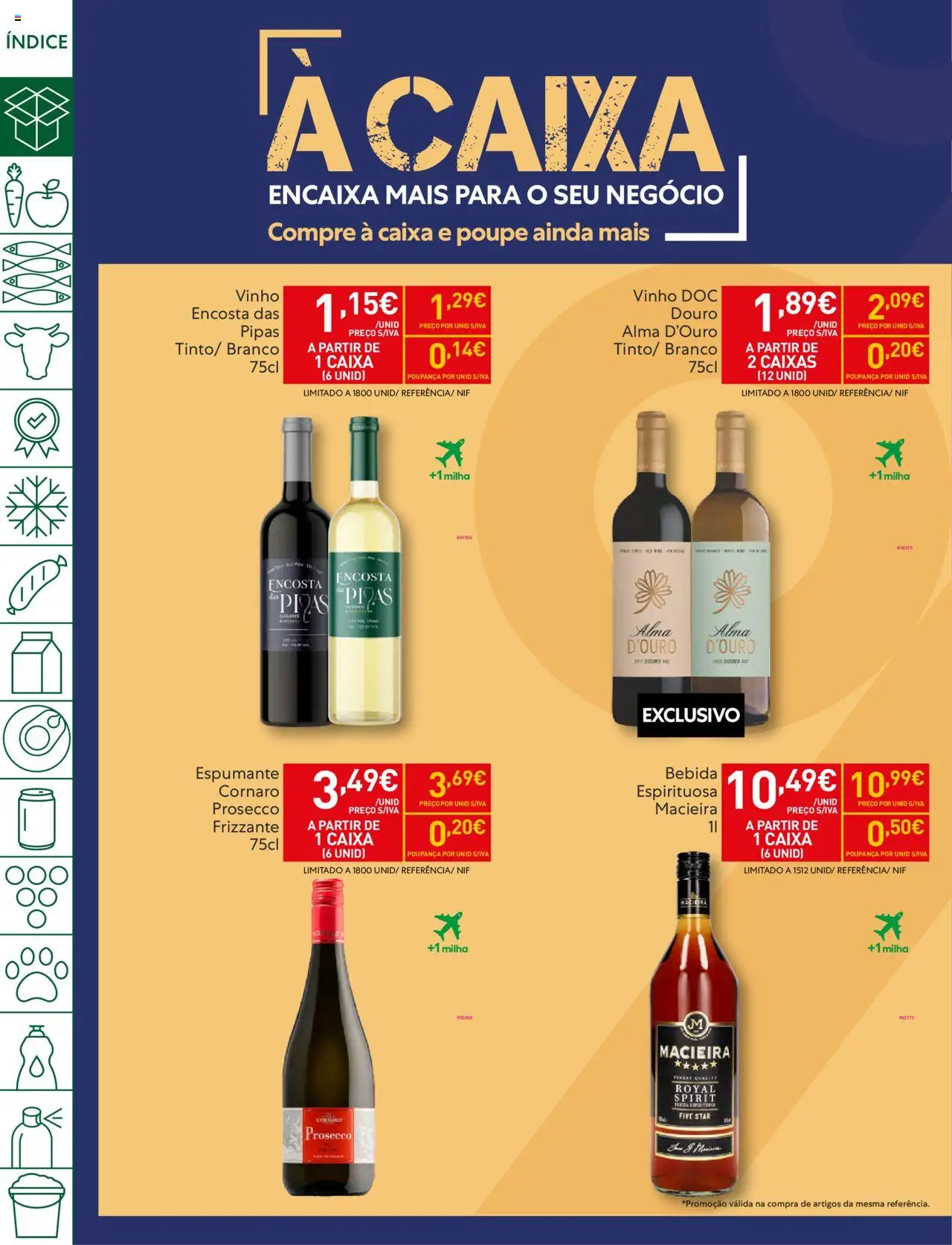 Recheio folheto │ válido de 09.09.2025 | Página: 6 | Produtos: Prosecco, Caixa, Vinho, Bebida