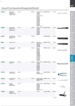 Makita-mainoslehti voimassa 24.03.2026 alkaen | Sivu: 407 | Tuotteet: Monitoimikone, Käsineet