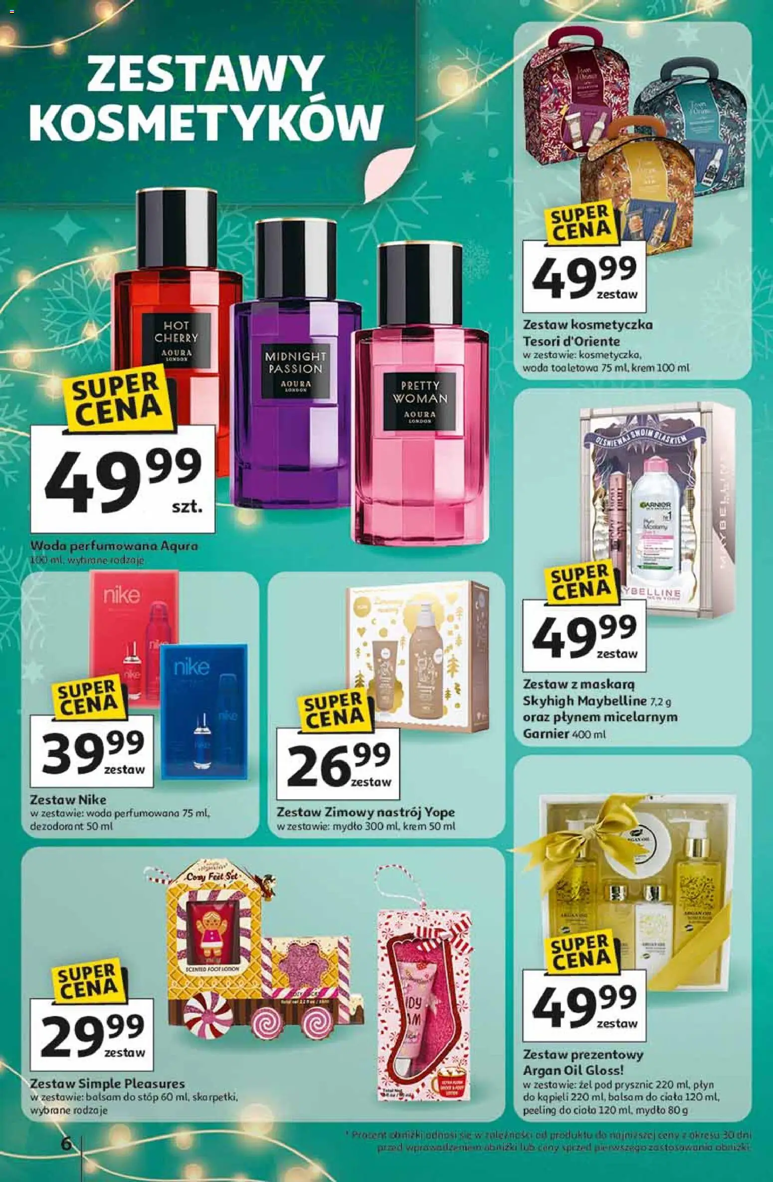 Auchan Black Friday od 13.11.2025 | Strona: 6 | Produkty: Tesori d'oriente, Woda toaletowa, Mydło, Woda