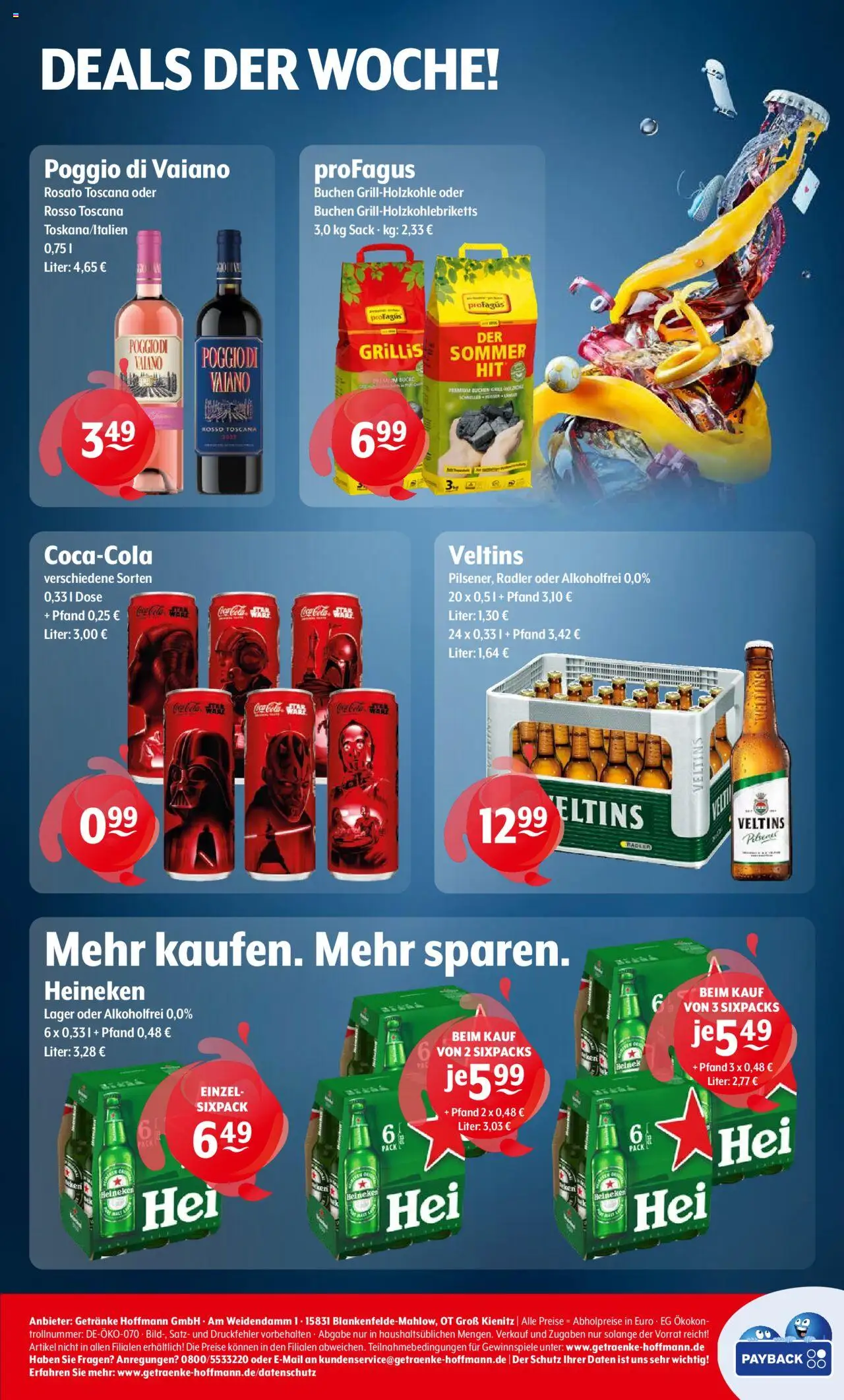 Getränke Hoffmann - Nordrhein - Westfalen – gültig ab 08.09.2025 | Seite: 8 | Produkte: Heineken, Radler, Veltins