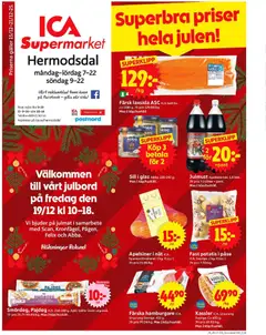 ICA Supermarket - Malmö - Förhandsvisning av reklamblad från butik ICA Supermarket aktuell från 15.12.2025