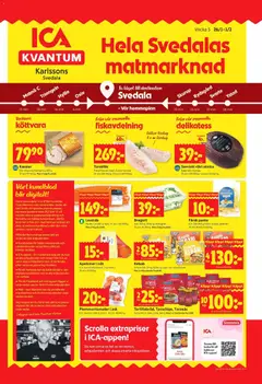 ICA Kvantum - Svedala - Förhandsvisning av reklamblad från butik ICA Kvantum aktuell från 26.01.2026