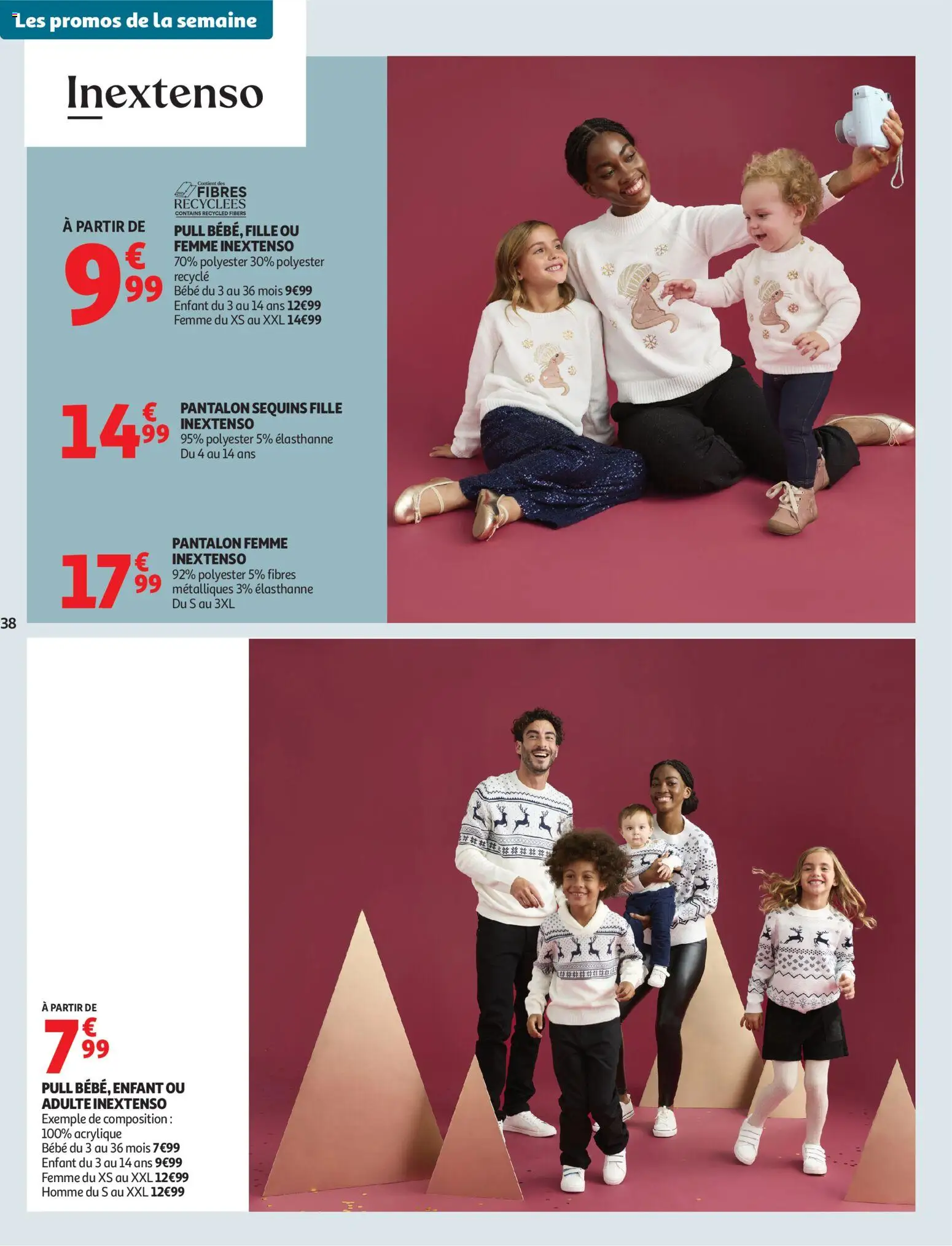 {H1} | Page: 38 | Produits: Pull, Pantalon