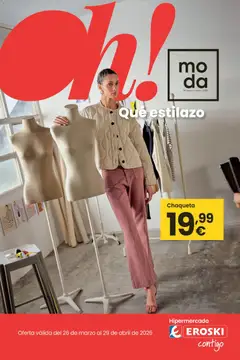 Vista previa Eroski Moda primavera-verano 2026 válido desde el 26.03.2026