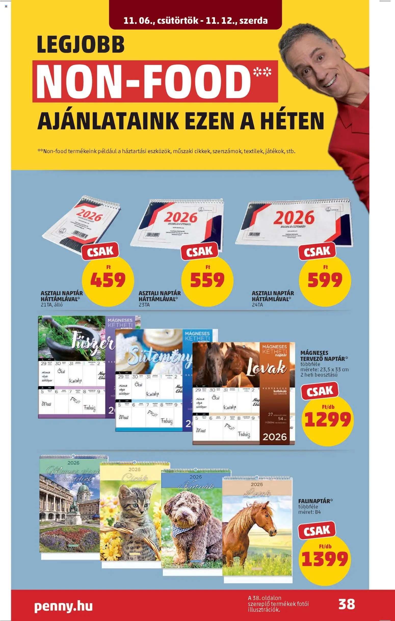 PENNY akciós ujság - amely érvényes a következő dátumtól: 06.11.2025 | Oldal: 42