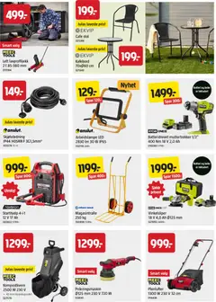 Forhåndsvisning av Jula - Kundeavis gyldig fra 26.02.2026 | Side: 5 | Produkter: Arbeidslampe, Skjøteledning, Stol, Batteri